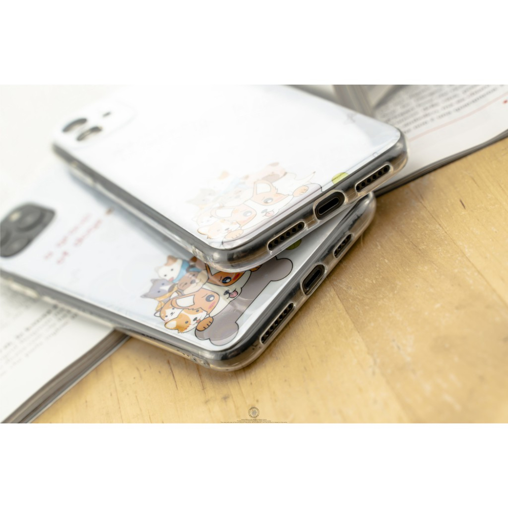 韋德機車精品 日韓 可愛小狗大集合 手機殼 保護殼 適用 iPhone 11 PRO XR XS MAX-細節圖3