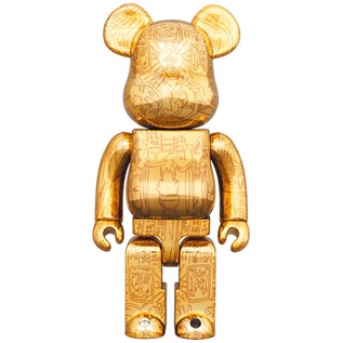 BE@RBRICK 庫柏力克熊 遊戲王 怪獸之決鬥 千年積木  發光 透明 現貨-細節圖2