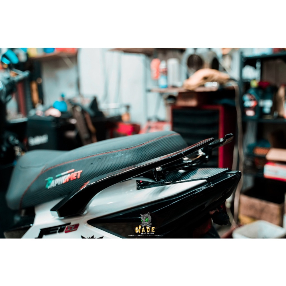 韋德機車精品 REYS R1 分離式後扶手 尾翼 後扶手 把手 牛角 扶手 適用 JETS SR JET-S 捷豹-細節圖3