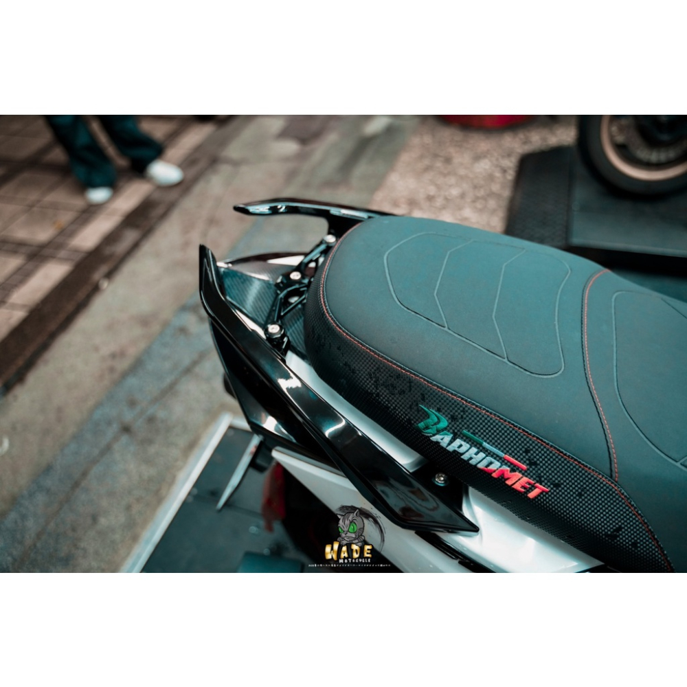 韋德機車精品 REYS R1 分離式後扶手 尾翼 後扶手 把手 牛角 扶手 適用 JETS SR JET-S 捷豹-細節圖5