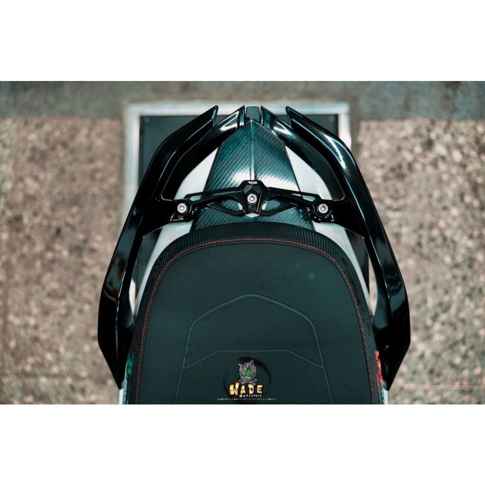 韋德機車精品 REYS R1 分離式後扶手 尾翼 後扶手 把手 牛角 扶手 適用 JETS SR JET-S 捷豹-細節圖7