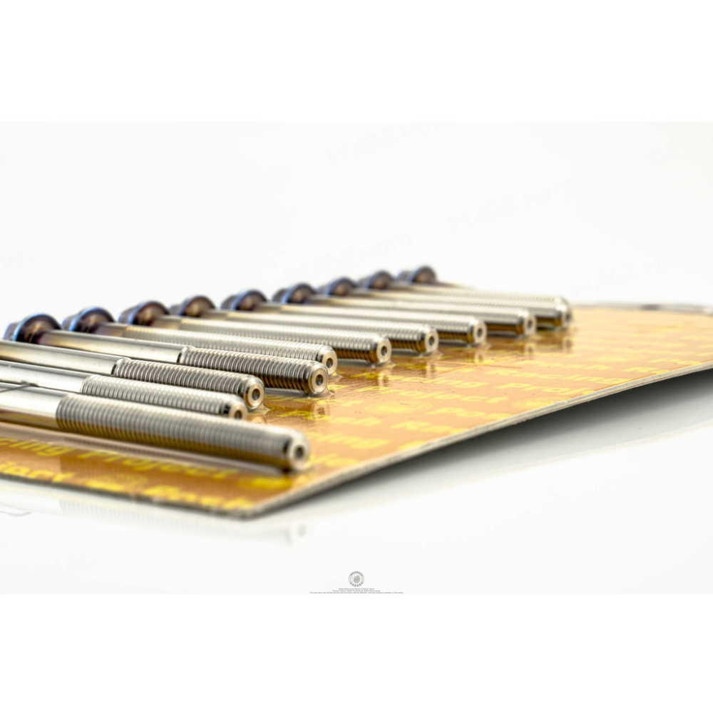 韋德機車精品 POSH 鈦合金 曲軸箱螺絲組 適用車系:勁戰/新勁戰/三代勁戰/四代勁戰/BWS/GTR-細節圖3