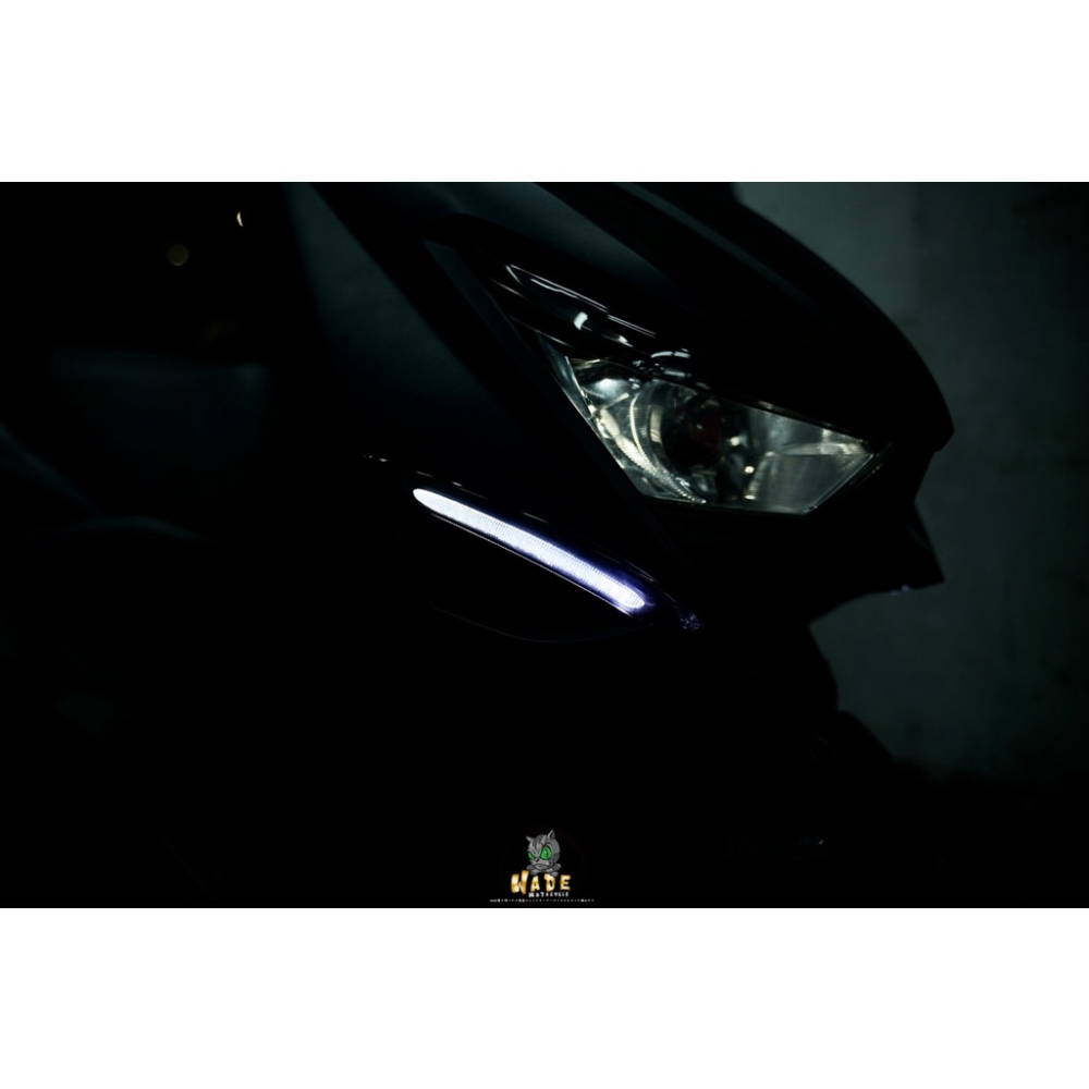 韋德機車精品 KOSO部品 風翼 LED 前方向燈 定位燈 方向燈 日行燈 序列式 序列式燈組 改裝 適用 六代 勁戰-細節圖3