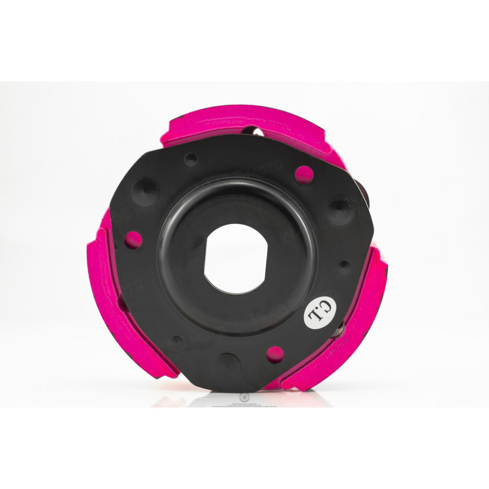 韋德機車精品 仕輪部品 雙色離合器 競技離合器 雙色 粉紅 適用 SMAX FORCE-細節圖4