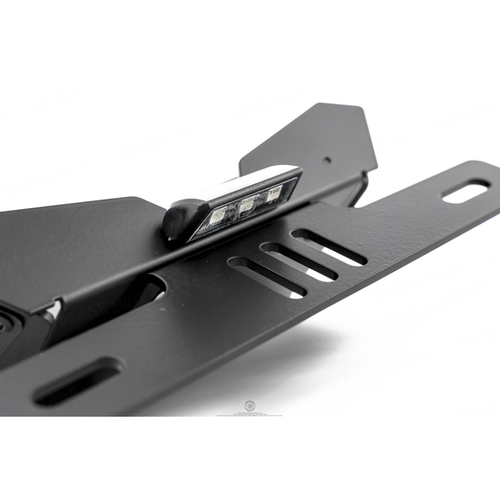 韋德機車精品 skuny 後短牌架 後牌架 翹牌 牌架後移 牌照上移 短牌架 適用 新勁戰 六代 六代戰 神鷹-細節圖2