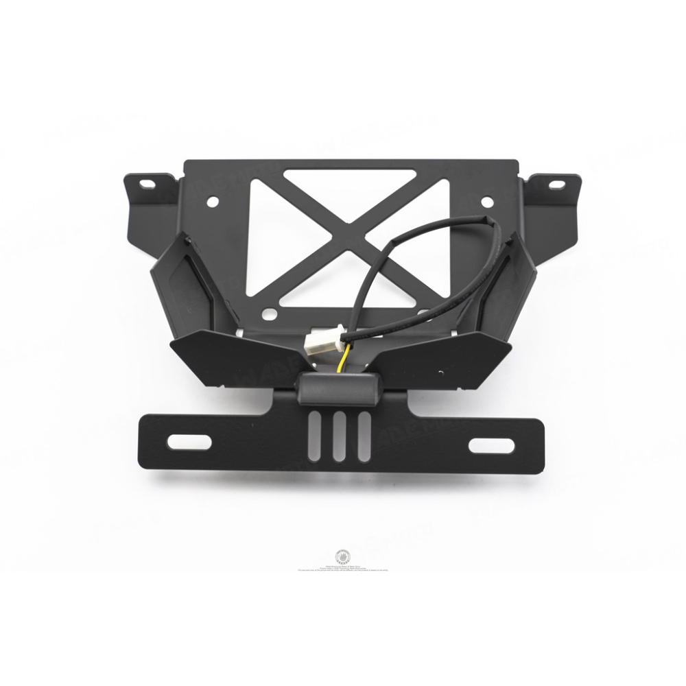 韋德機車精品 skuny 後短牌架 後牌架 翹牌 牌架後移 牌照上移 短牌架 適用 新勁戰 六代 六代戰 神鷹-細節圖3