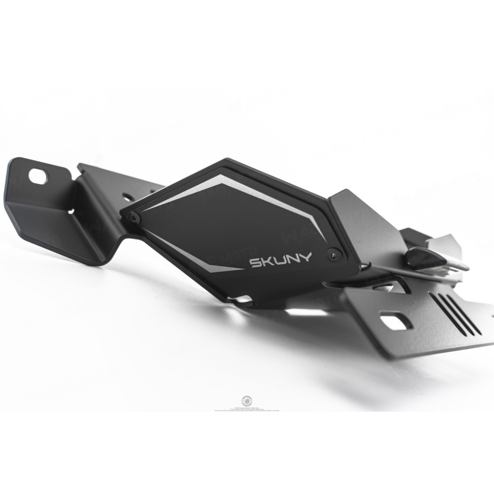 韋德機車精品 skuny 後短牌架 後牌架 翹牌 牌架後移 牌照上移 短牌架 適用 新勁戰 六代 六代戰 神鷹-細節圖4