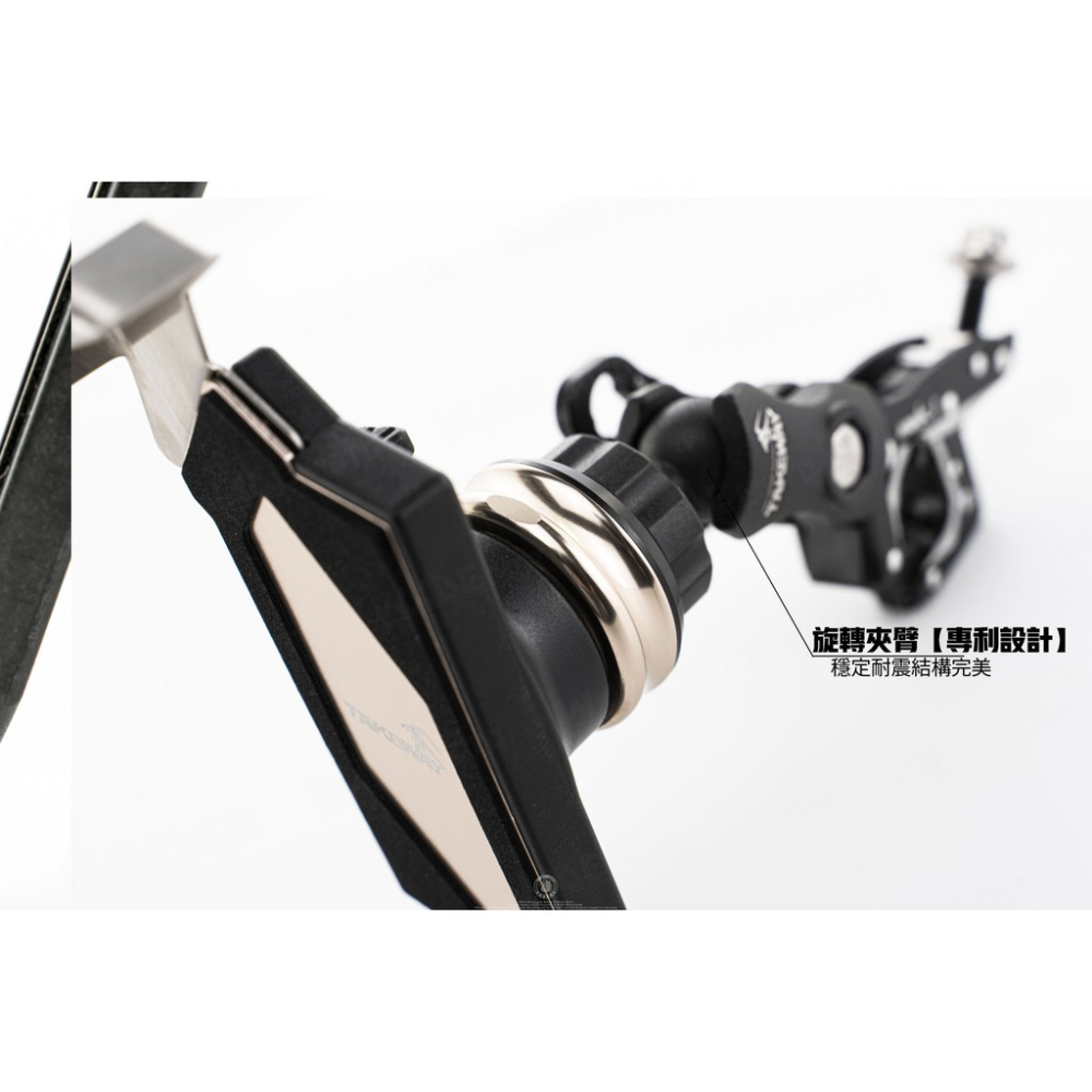 韋德機車精品 Takeway ANV 磁浮減震系列 黑隼 手機架 LA3 Hawk1 PH05B 適用擋車 MSX-細節圖4