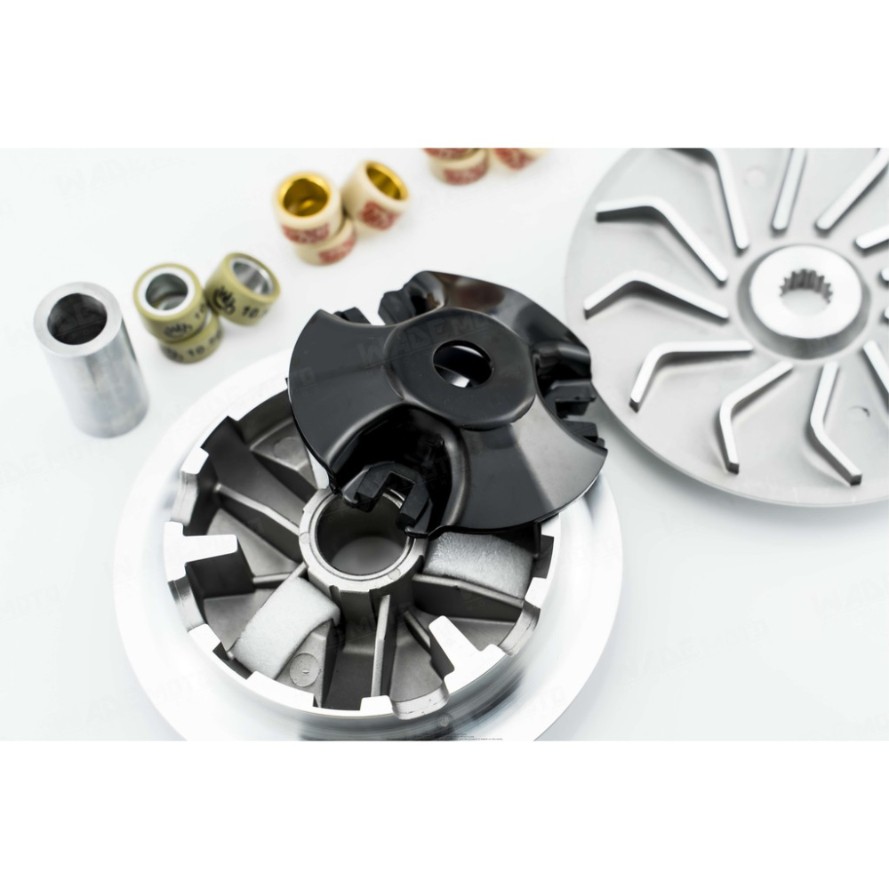 韋德機車精品 WOB 萬寶 鐵氟龍 普利盤 普立盤 壓版 風葉 套管 離合器 碗公 適用 N MAX-細節圖2