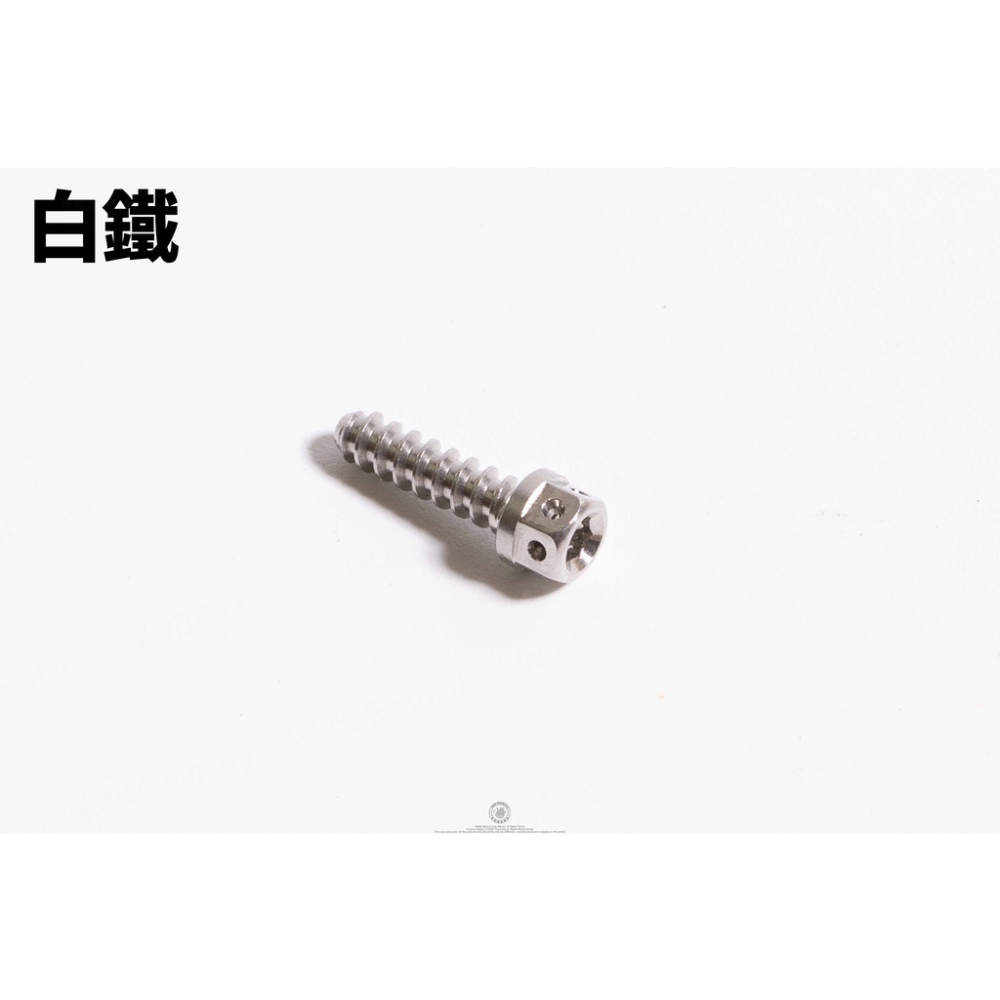 韋德機車精品 JSM JZ 傑能部品 白鐵 鍍鈦 鍍黑 鐵板牙燈殼螺絲 4X15-細節圖2