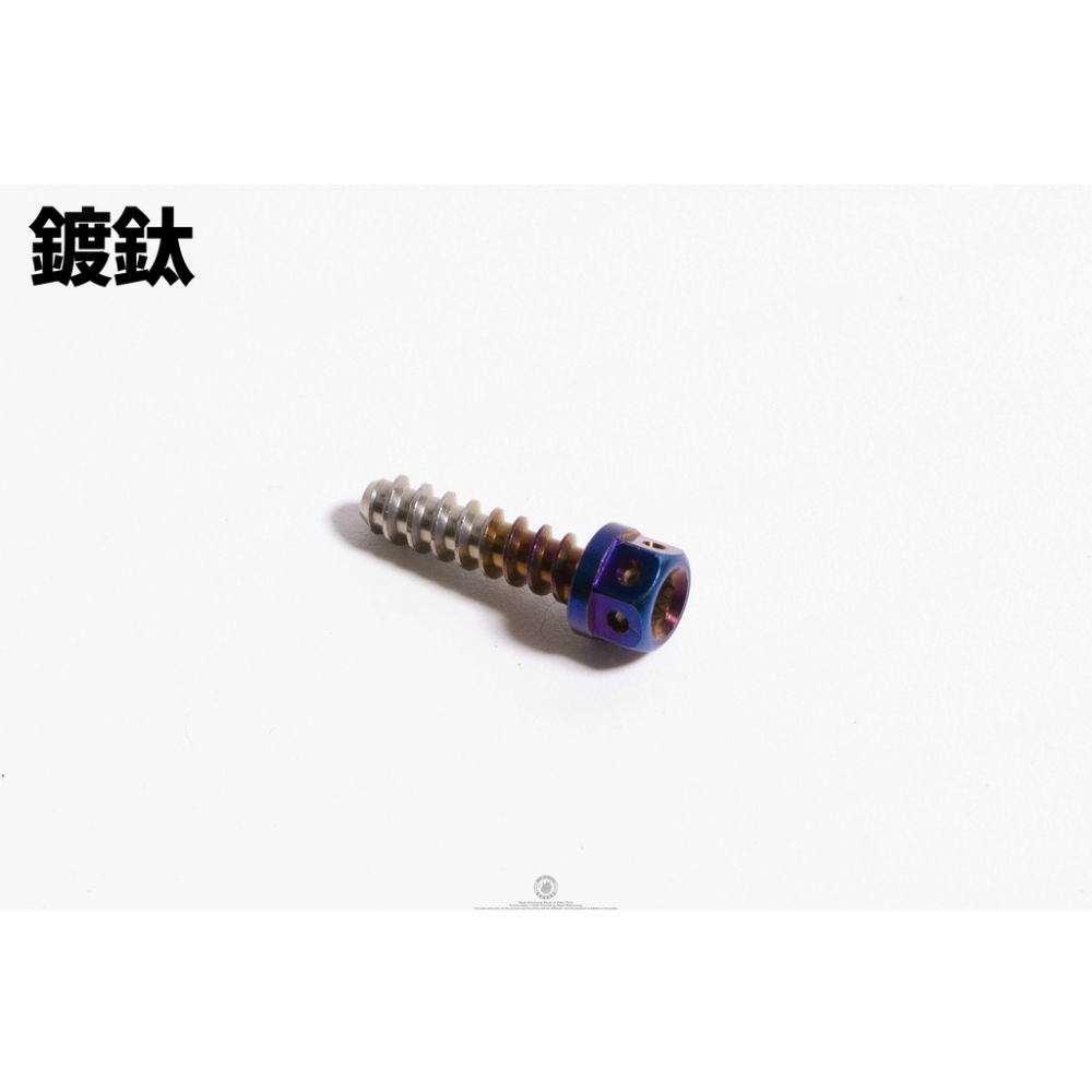 韋德機車精品 JSM JZ 傑能部品 白鐵 鍍鈦 鍍黑 鐵板牙燈殼螺絲 4X15-細節圖3