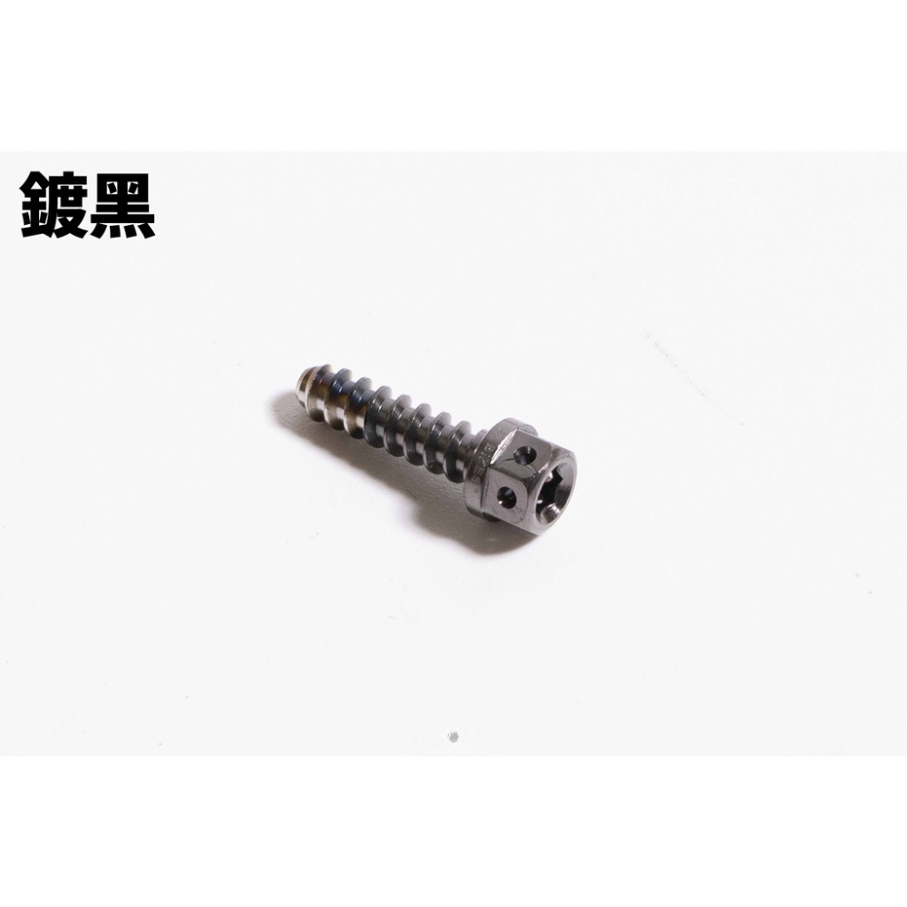 韋德機車精品 JSM JZ 傑能部品 白鐵 鍍鈦 鍍黑 鐵板牙燈殼螺絲 4X15-細節圖5