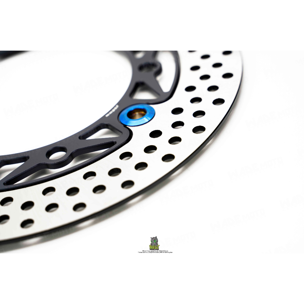 韋德機車精品 FAR SA SPORT 前碟盤 煞車碟盤 浮動碟盤 鈦扣版 規格 260mm 適用 drg mmbcu-細節圖3