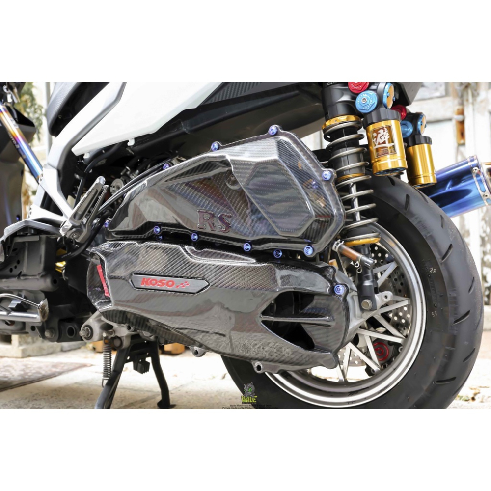 韋德機車精品 【請勿下單】ARMA 碳纖維 可變 空濾蓋 適用 KYMCO Racing S 雷霆S-細節圖5