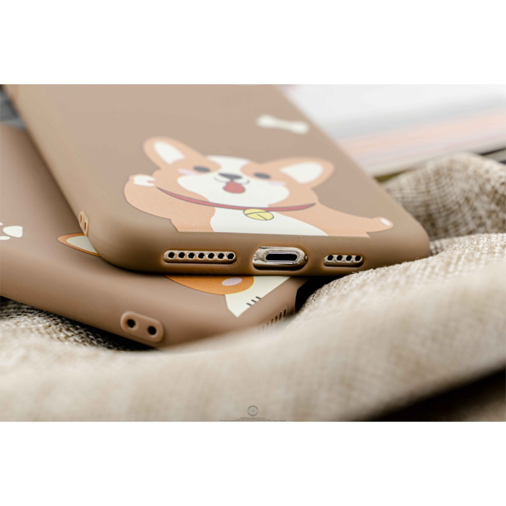 韋德機車精品 卡通 柯基 趴趴 鈴鐺 手機殼 IPHONE 11 /X/XR/XR MAX-細節圖3