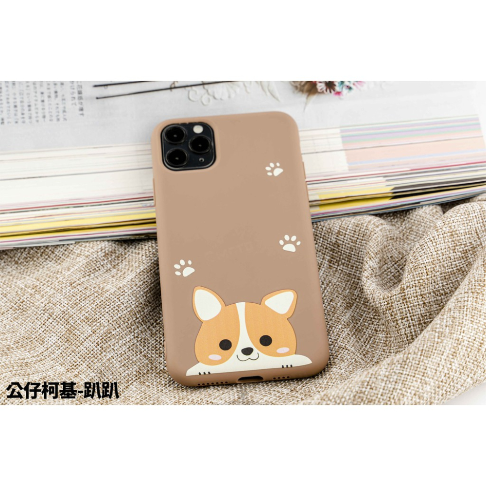 韋德機車精品 卡通 柯基 趴趴 鈴鐺 手機殼 IPHONE 11 /X/XR/XR MAX-細節圖5