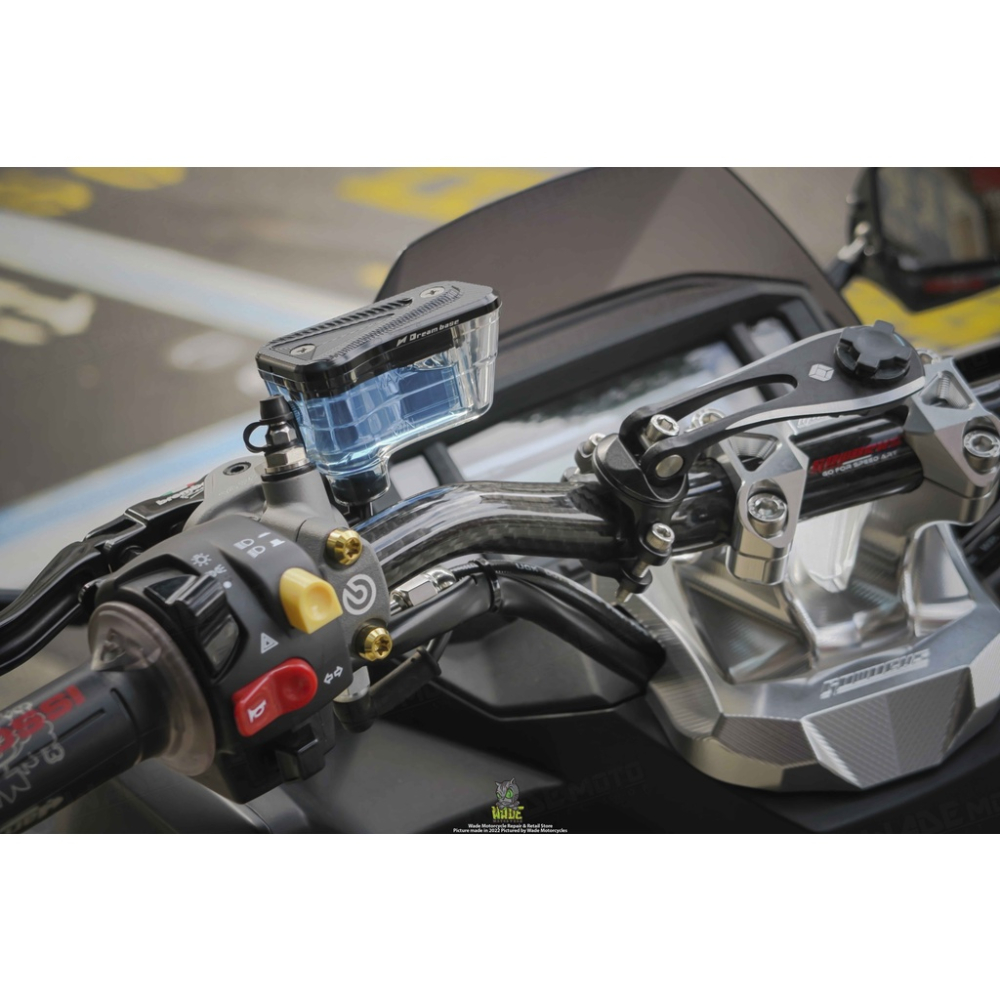 韋德機車精品 承旭 RCS 水族箱油杯 煞車油杯 一體式水族箱油杯 油缸 油杯 透明油杯 適用 RCS 銨科-細節圖4