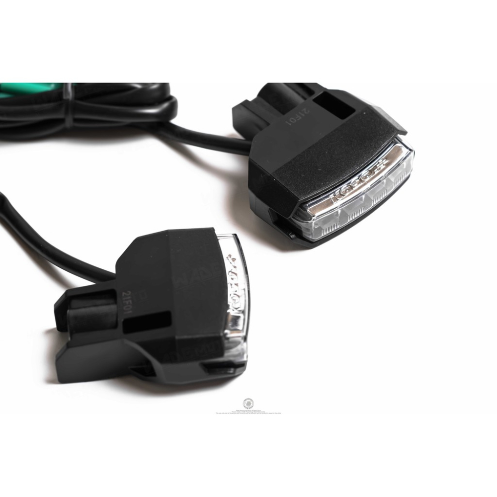 韋德機車精品 KOSO 前定位燈 車底燈 方向燈 黃光 適用水冷 BWSX-細節圖2