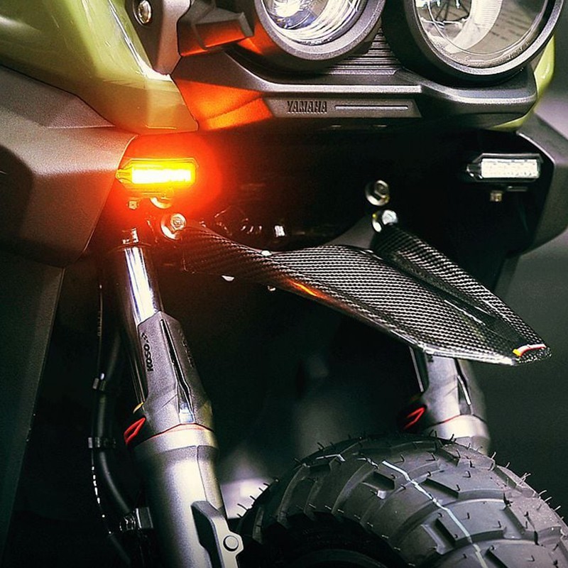 韋德機車精品 KOSO 前定位燈 車底燈 方向燈 黃光 適用水冷 BWSX-細節圖5