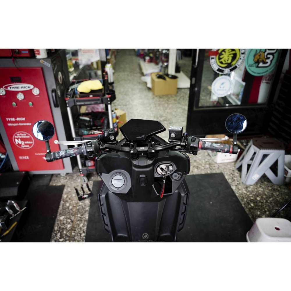 韋德機車精品 燈匠 龍頭座 車把座 車手座 手把座 低把座總成 不含車把 適用 DRG-細節圖4