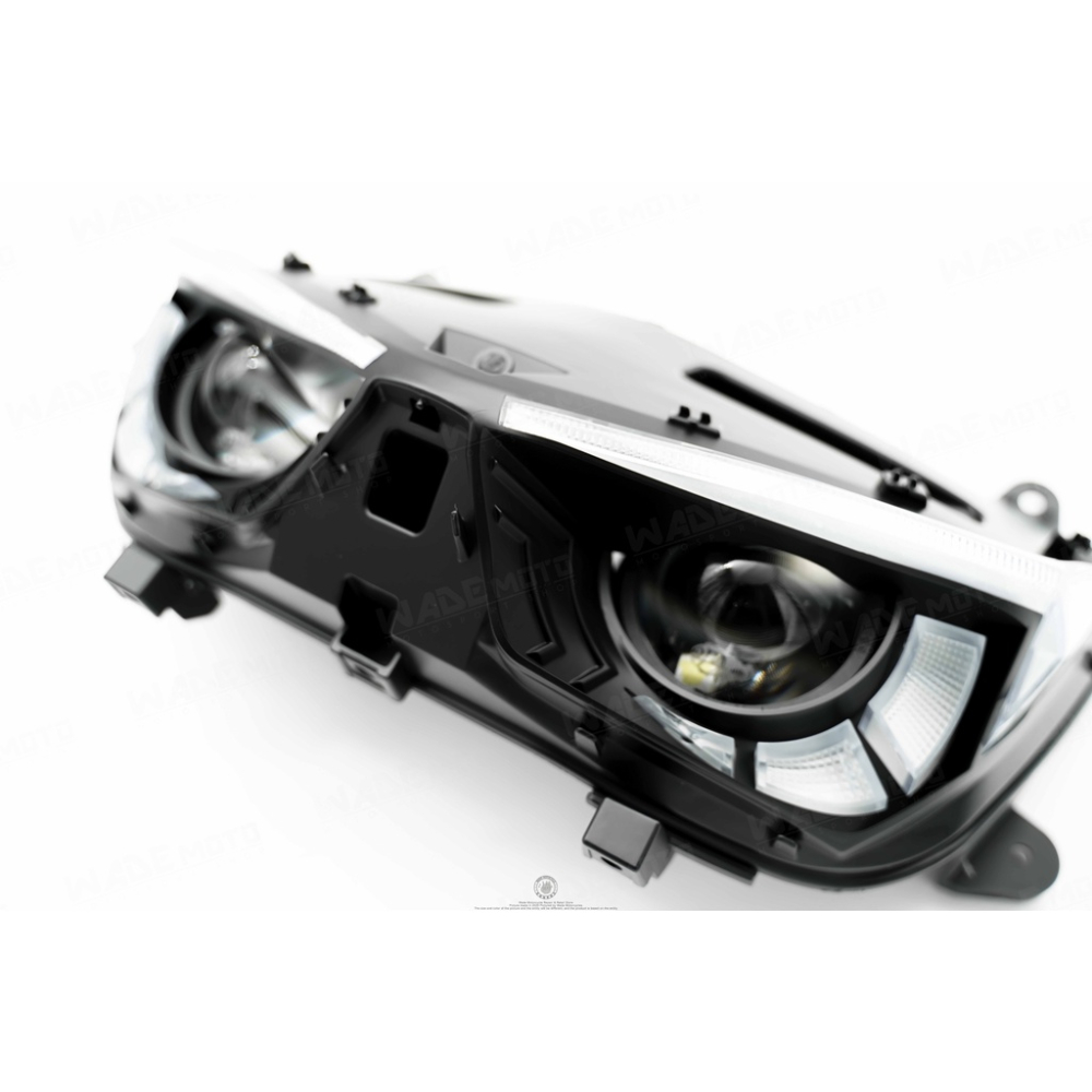 韋德機車精品 【請勿下單】 金鑫部品 JING SHING APL X 立體魚眼 大燈 合法魚眼 大燈組 適用 六代戰-細節圖2