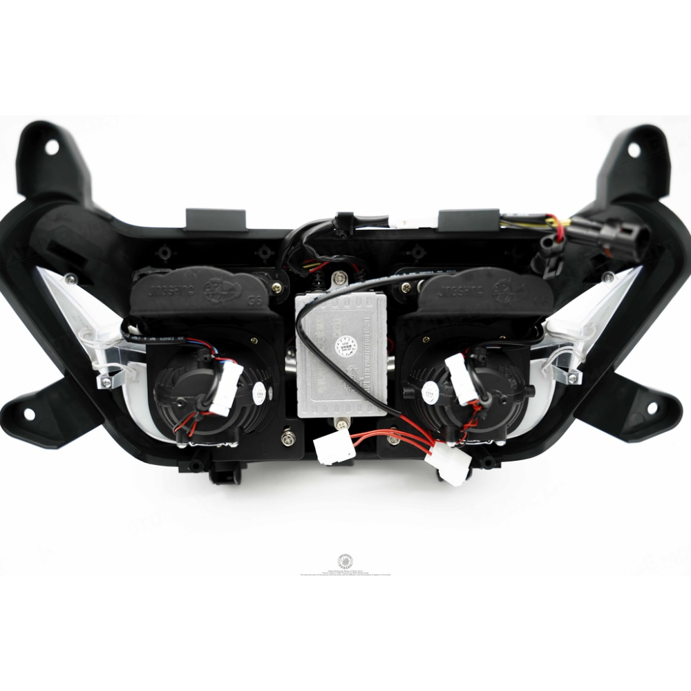 韋德機車精品 【請勿下單】 金鑫部品 JING SHING APL X 立體魚眼 大燈 合法魚眼 大燈組 適用 六代戰-細節圖4