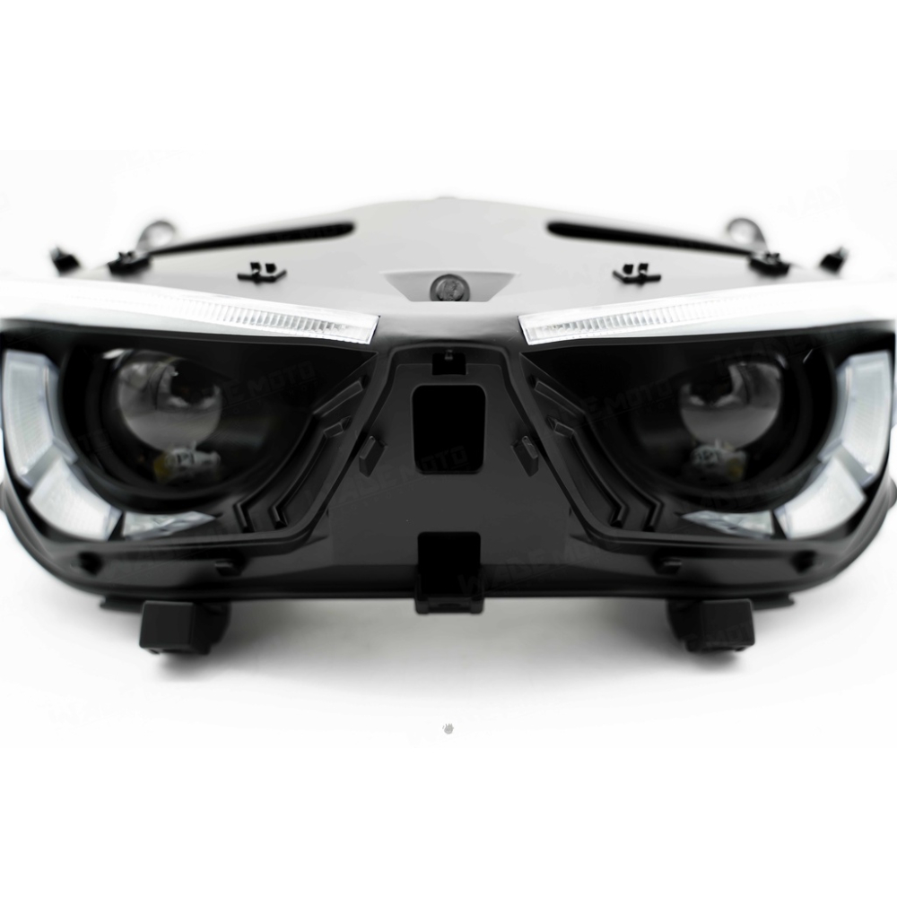 韋德機車精品 【請勿下單】 金鑫部品 JING SHING APL X 立體魚眼 大燈 合法魚眼 大燈組 適用 六代戰-細節圖5