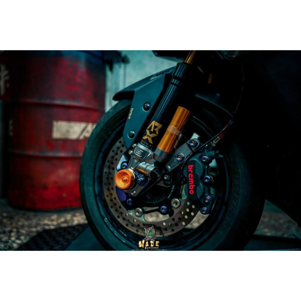 韋德機車精品 野蠻公牛 ARX 全可調 前叉 前避震器 強化避震 強化前叉 改裝前叉 適用 MMBCU DRG-細節圖3