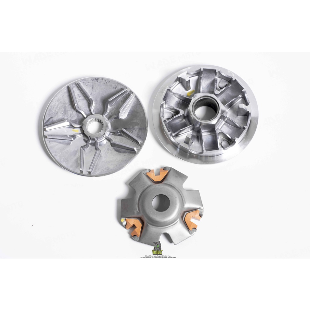 韋德機車精品 仕輪部品 飆速版 普利盤 飛盤 壓板 滑動片 適用krv-細節圖2