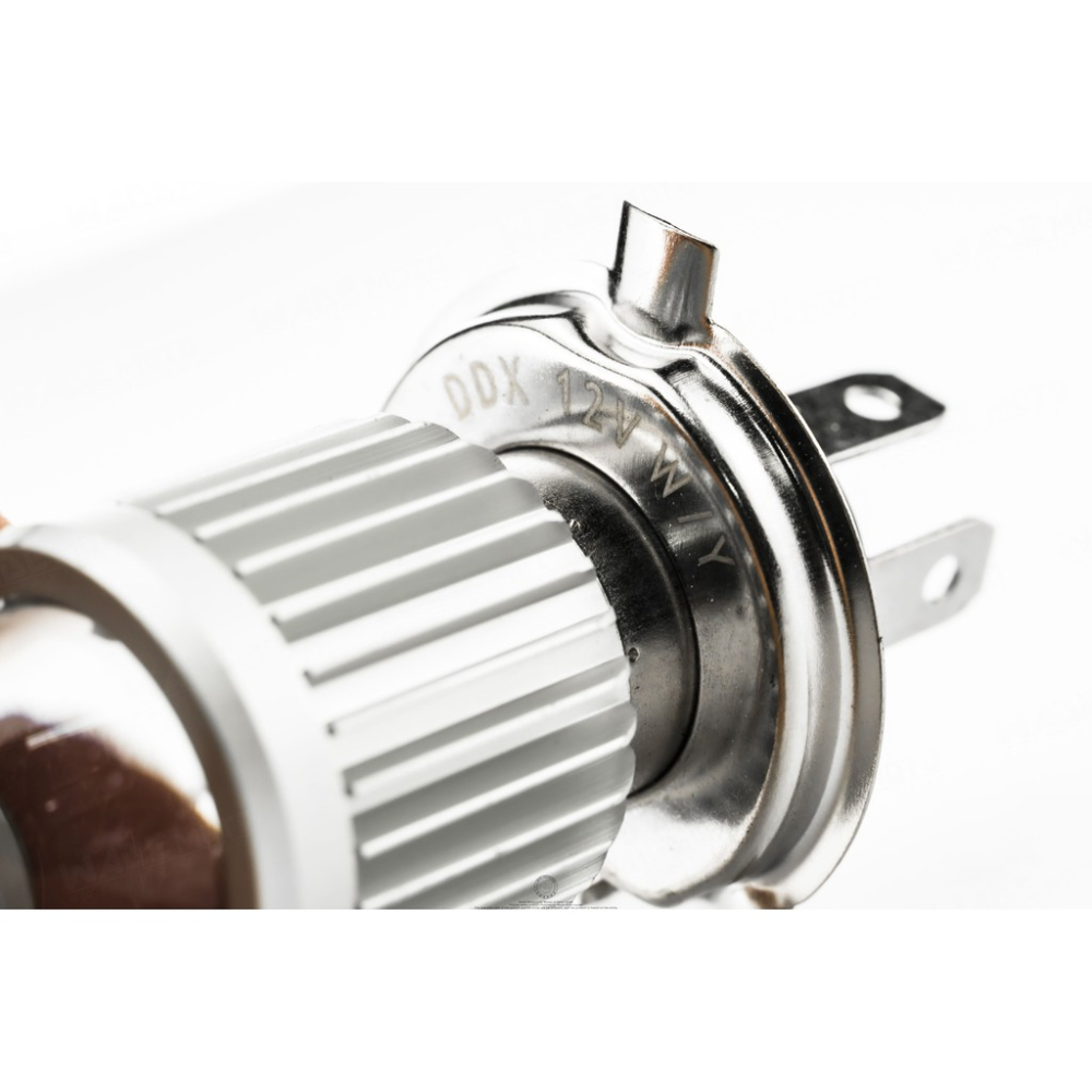 韋德機車精品 LED大燈 魚眼型大燈 燈泡 魚眼 車燈 白光 適用新勁戰 SMAX BWSX 雷霆-細節圖3