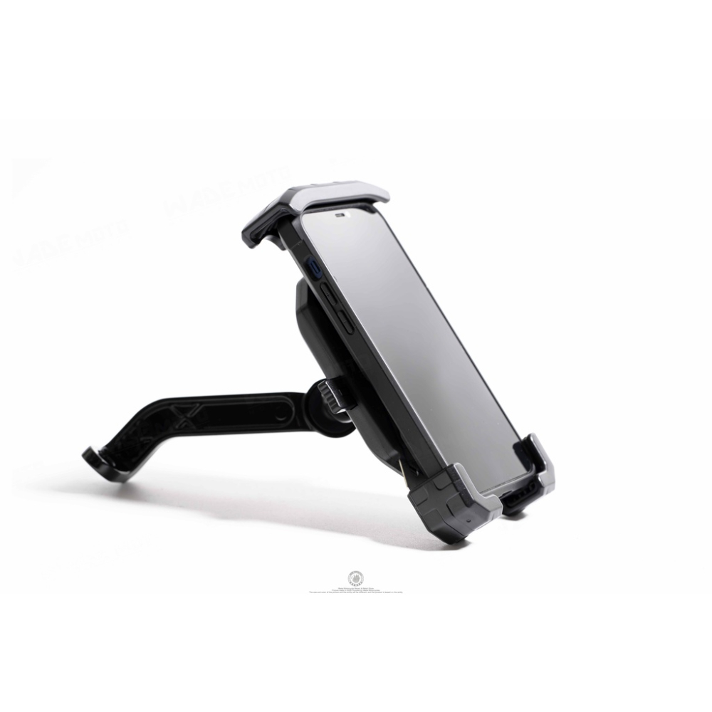 韋德機車精品 DDX 加厚型 手機架 機車手機架 快速伸縮 車型 按壓式 適用 勁戰車系 SMAX 熊貓 外送-細節圖2