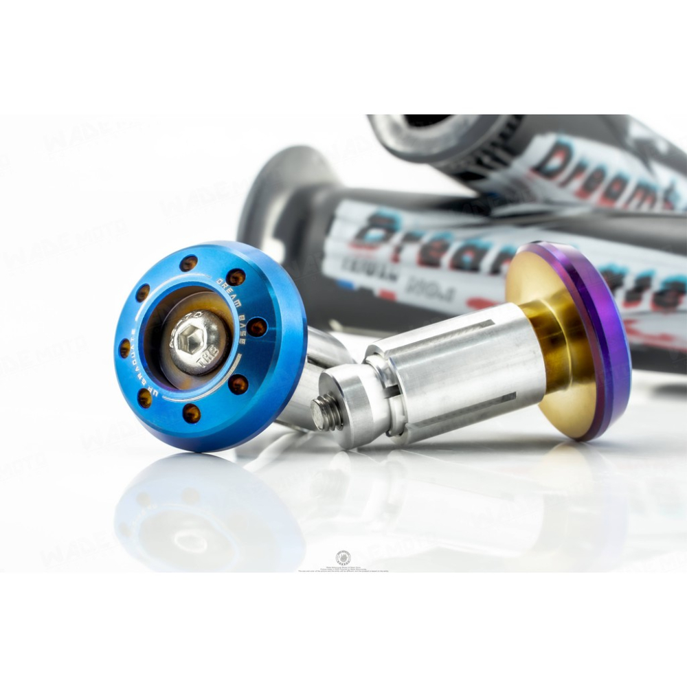 韋德機車精品 承旭國際開發 多疊式握把套 舒適 運動感 手把套 有孔 鍍鈦端子版 122mm 勁戰 SMAX FORC-細節圖2