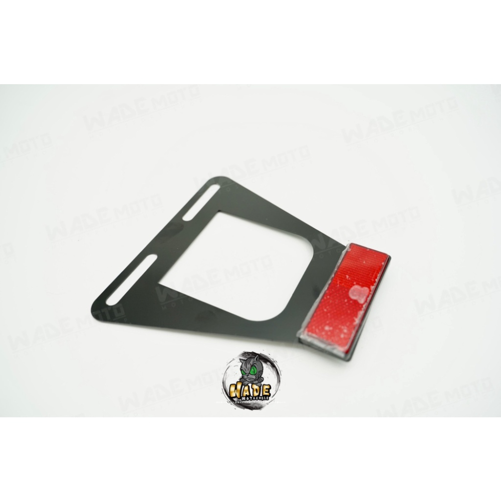 韋德機車精品 APEXX部品 反光片 車牌架 車牌 支架 牌架 適用車款 全車系-細節圖2