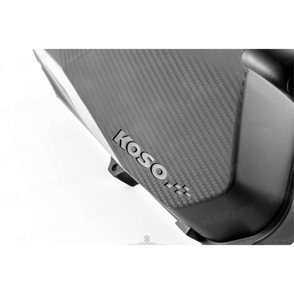 韋德機車精品 KOSO部品 碳纖壓花 導風空濾外蓋 空濾飾蓋 適用 JETS SR-細節圖2