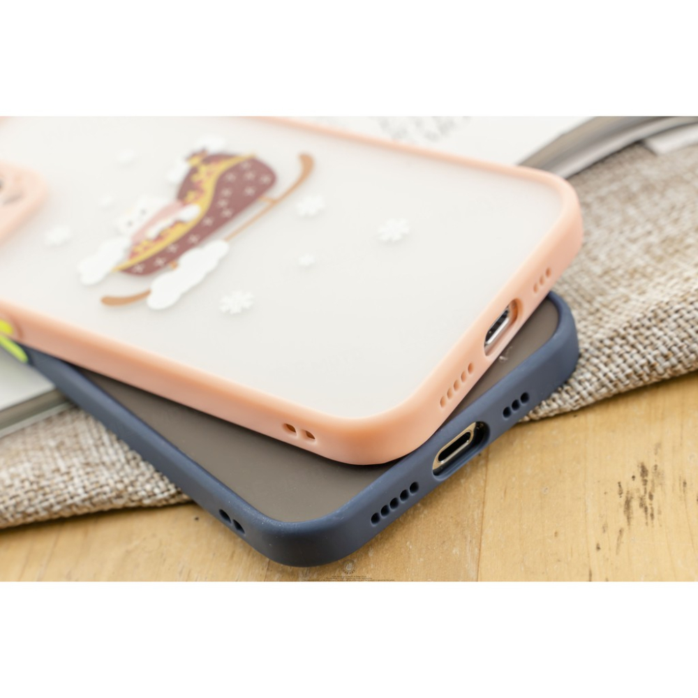 韋德機車精品【獨家設計】倘佯貓雪橇-醇色 Mellow 防摔殼 保護殼 IPHONE 系列-細節圖3