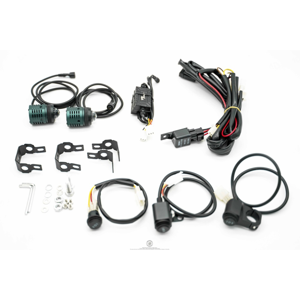 韋德機車精品 SPORT 霧燈 龍珠 魚眼霧燈 適用SMAX XMAX DRG KRV XMAX X MAX-細節圖3