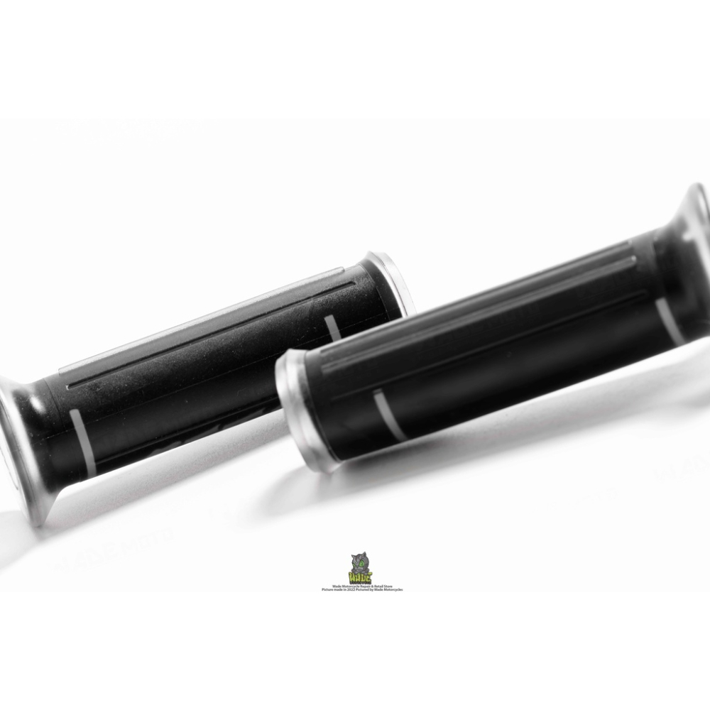 韋德機車精品 疾風鐵鷹 暗黑款 7FT1  握把 握把套 塑膠套 長度122 有孔 適用 新勁戰 KRV JETS-細節圖4