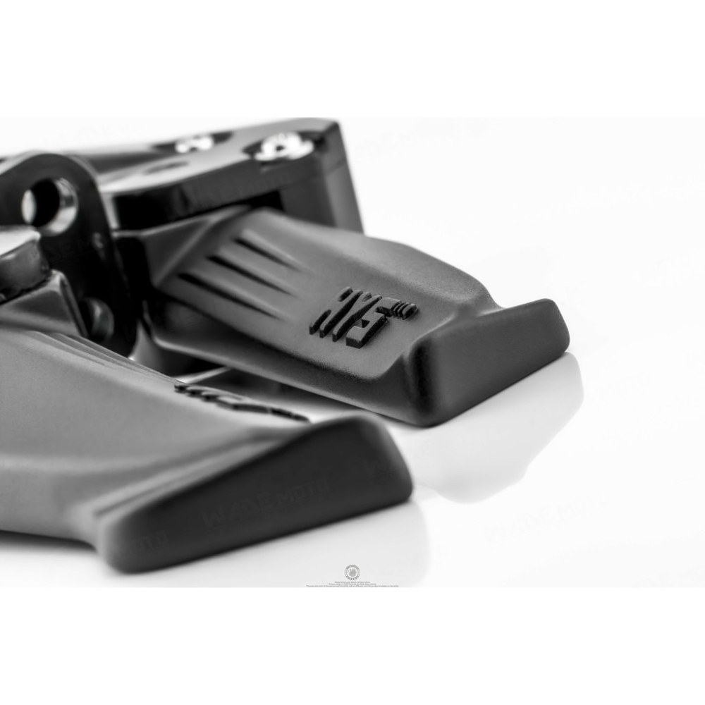 韋德機車精品 HYS部品 鋁合金 飛炫 踏板 適用車款 SMAX FORCE 勁戰3 4 代 RAY 黑色-細節圖2