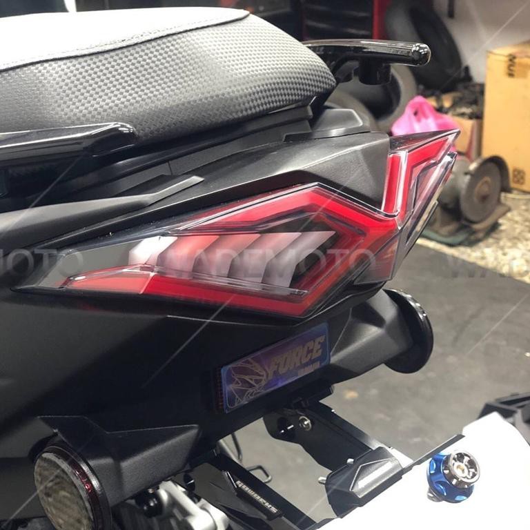 韋德機車精品 嘉瑪斯 GMS R3 尾燈 後煞車燈組 尾燈組 FORCE FORCE-155 專用-細節圖2