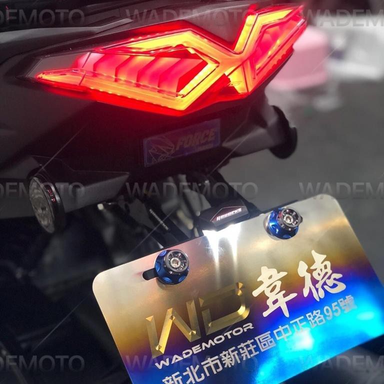 韋德機車精品 嘉瑪斯 GMS R3 尾燈 後煞車燈組 尾燈組 FORCE FORCE-155 專用-細節圖6
