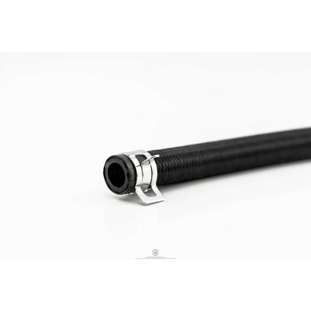 韋德機車精品 KISS K&S 廢油管 編織廢油管 卡夢紋路 呼吸管 齒輪箱呼吸管 適用 新勁戰 BWSR-細節圖2