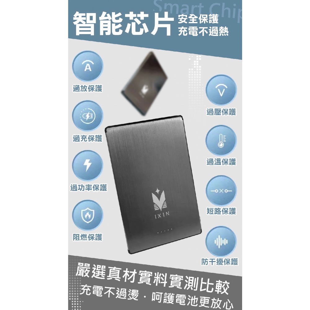 充電商品｜iXIN超薄磁吸行動電源-細節圖7
