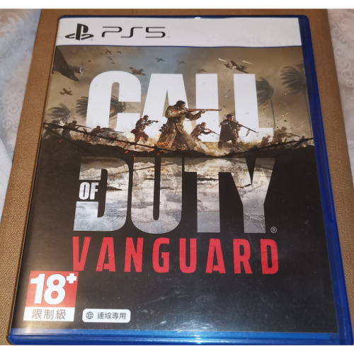 PS5 中文版 決勝時刻 先鋒 Call of Duty Vanguard 光碟無刮 二手美品