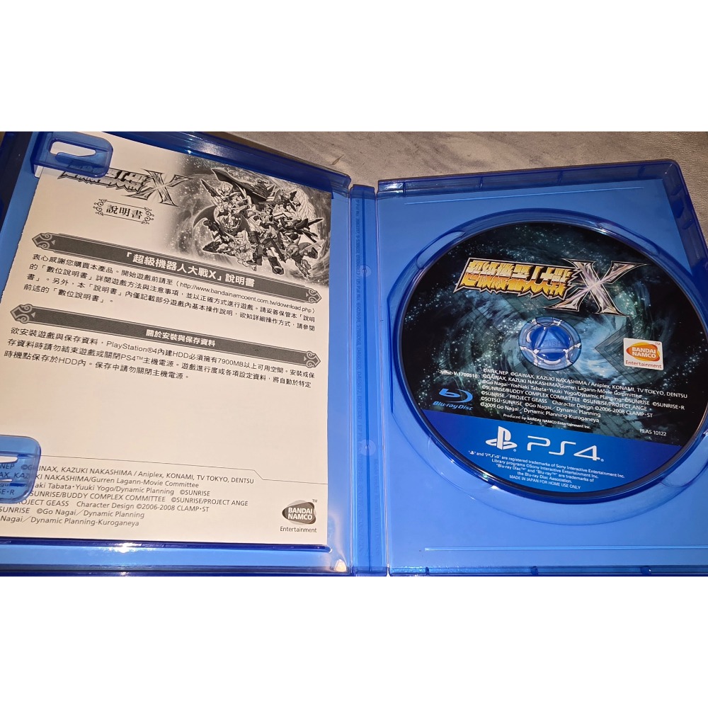 阿北-PS4 超級機器人大戰X 中文版 PS5可玩 盒裝完整 光碟無刮-細節圖3