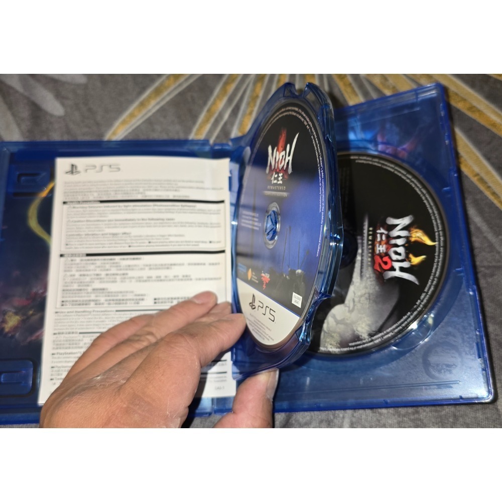 阿北-PS5 仁王 收藏輯 1+2 中文版 重製版 盒裝完整 光碟無刮-細節圖3