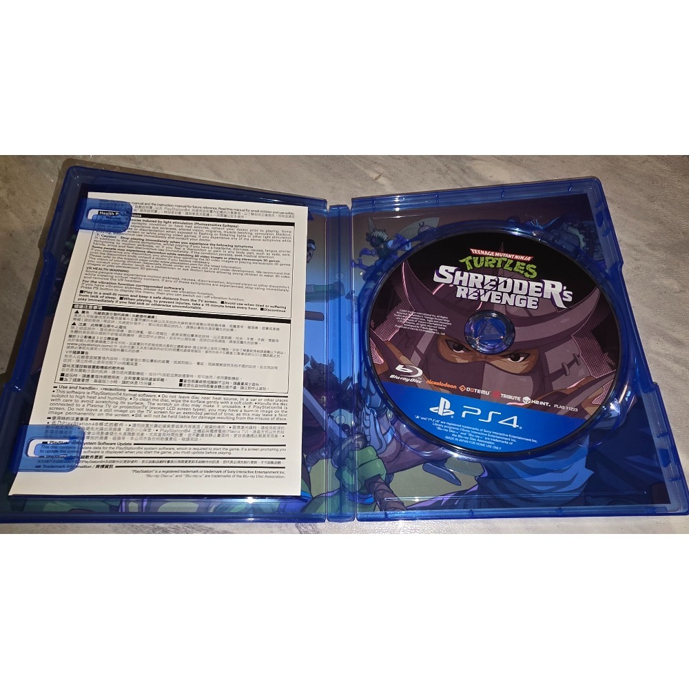 阿北-PS4 忍者龜 許瑞德的復仇 中文版 可四人遊玩 PS5可玩 品項良好-細節圖3