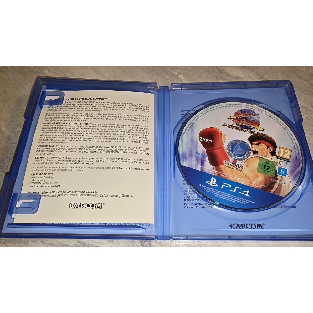 阿北-PS4 快打旋風 30周年紀念合集 PS5可玩 品項良好-細節圖3