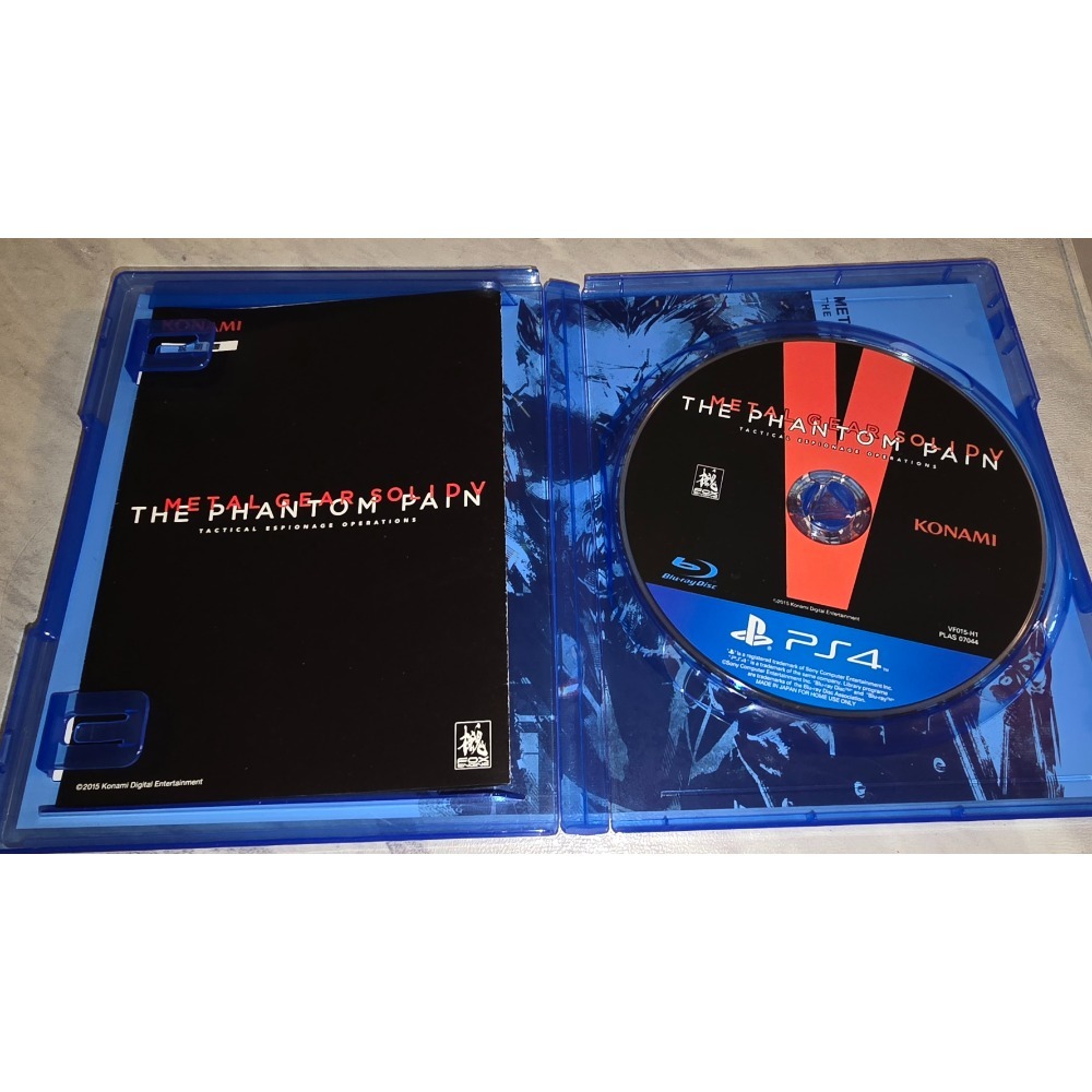 阿北-PS4 幻痛 中文版 潛龍諜影 小島秀夫 PS5可玩 品項良好-細節圖3