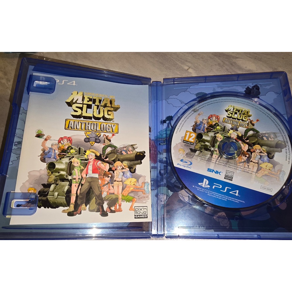 阿北-PS4 越南大戰 精選合輯 METAL SLUG PS5可玩 品項良好-細節圖3