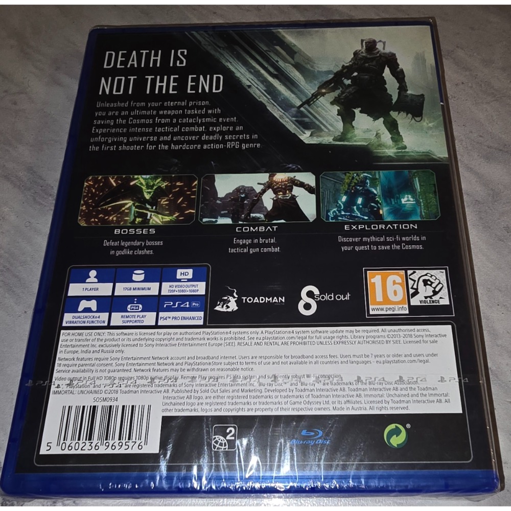 阿北-PS4 闇神解放 英文版 全新商品-細節圖2